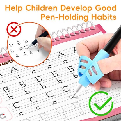 TIMELY™ 6 Reusable Grooved Handwriting Workbook for Kids